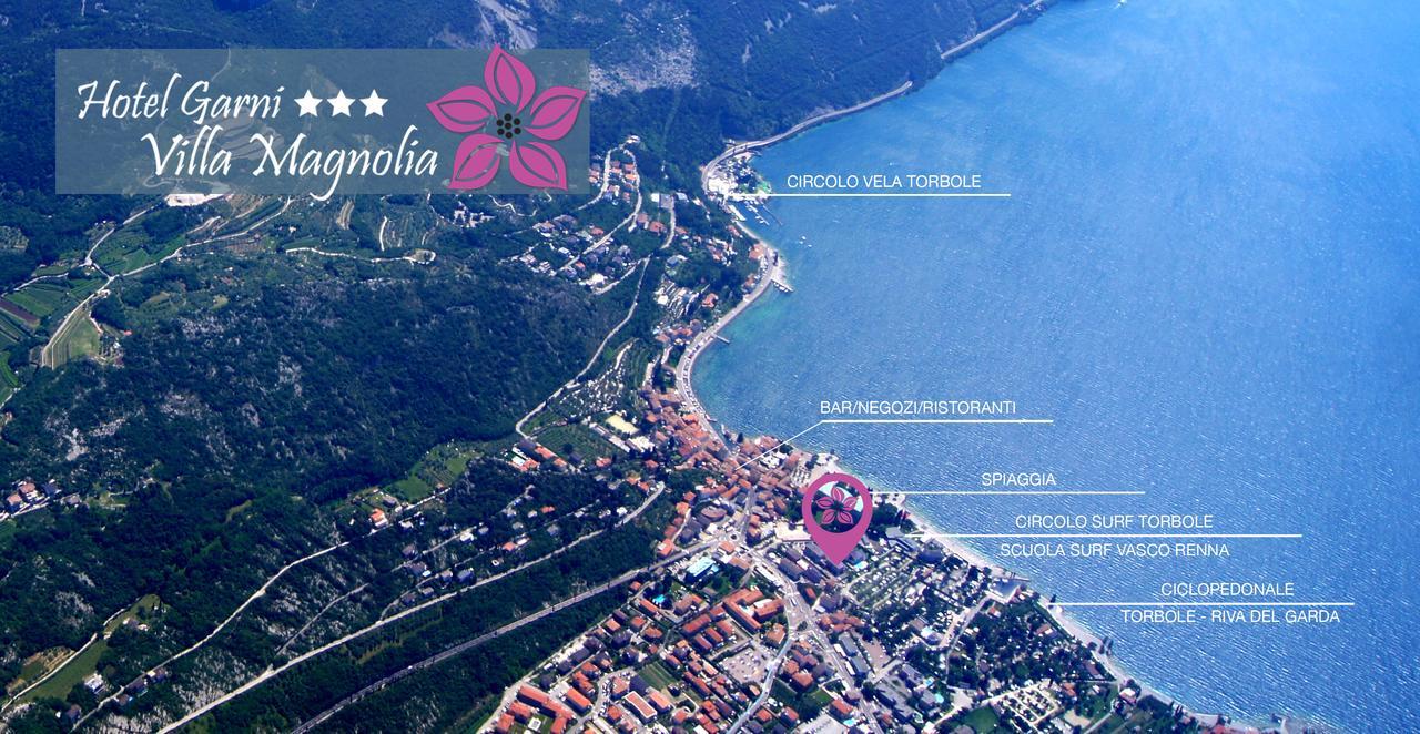 Hotel Garni Villa Magnolia 토르볼레 외부 사진